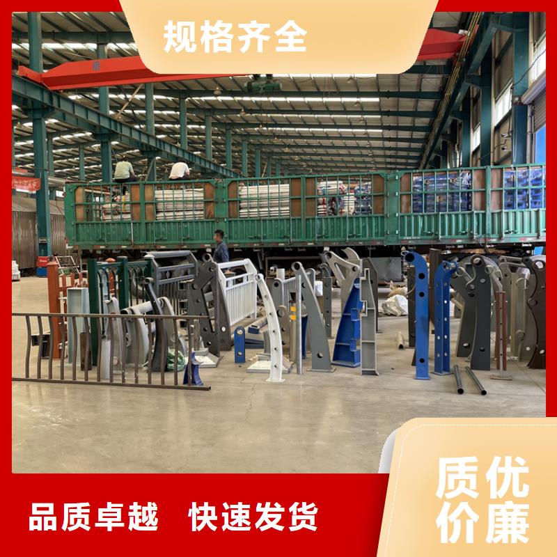 桥梁景观护栏不锈钢复合管栏杆多年行业积累