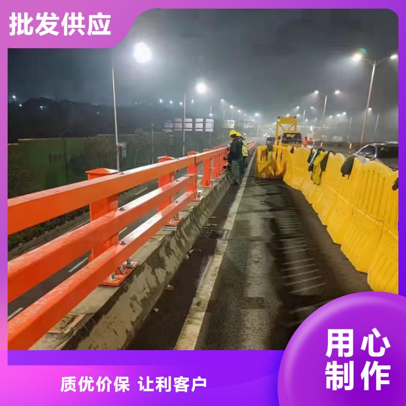 道路防撞护栏【镀锌喷塑防撞栏】专业生产团队