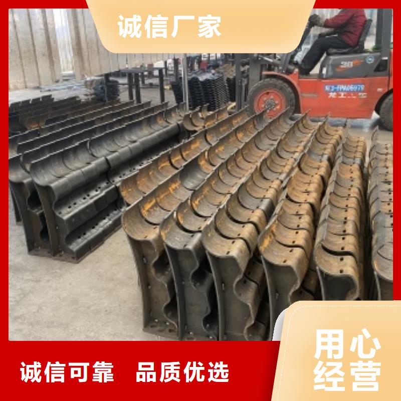 可定制的防撞不锈钢复合管护栏实体厂家