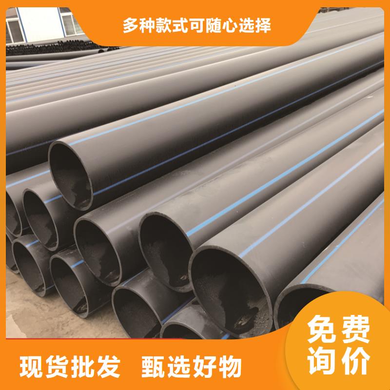  PE给水管库存充足