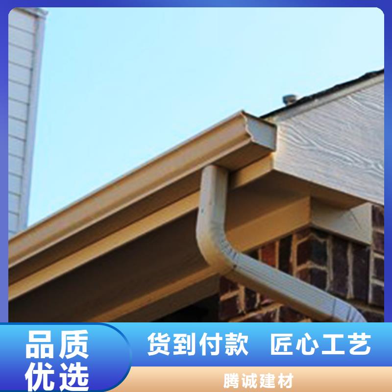 檐沟方形雨水管实拍展现