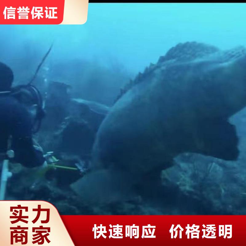 潜水员服务水下切割团队注重质量