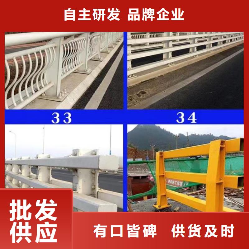 灯光护栏钢板立柱海量货源