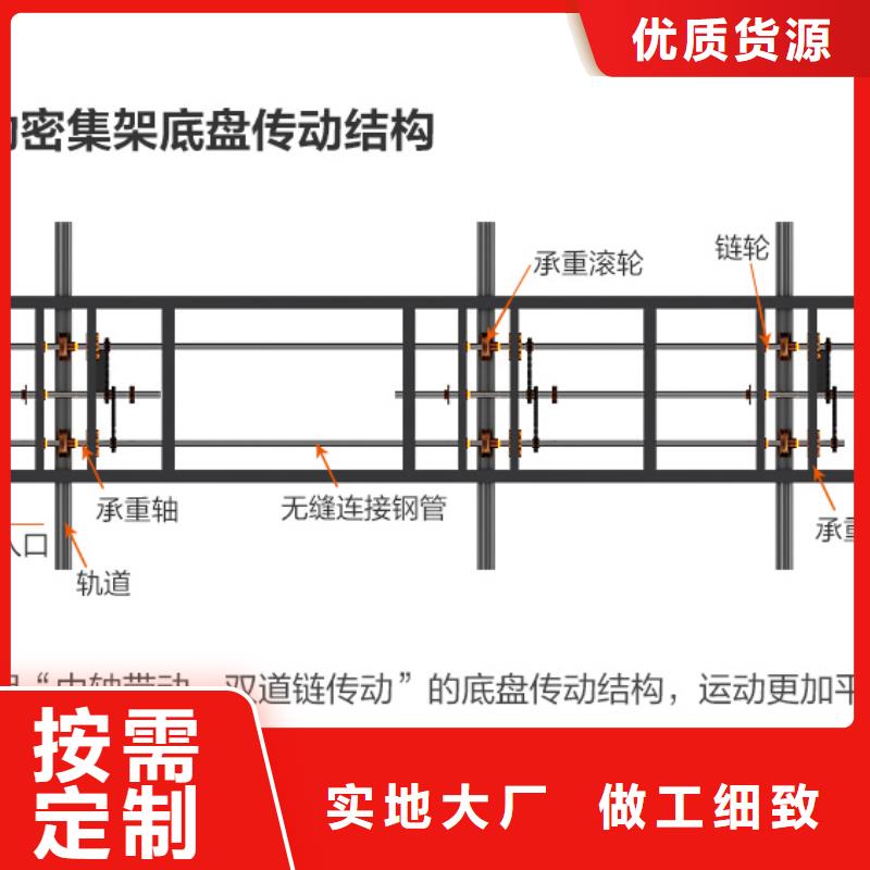 手摇密集柜图书馆家具支持定制