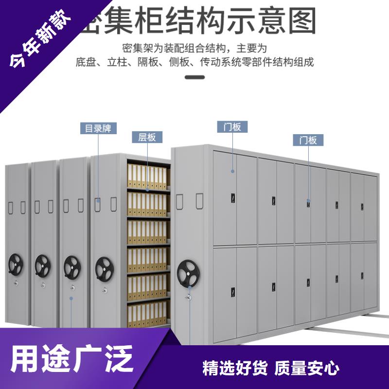 手摇密集柜钢木书架标准工艺