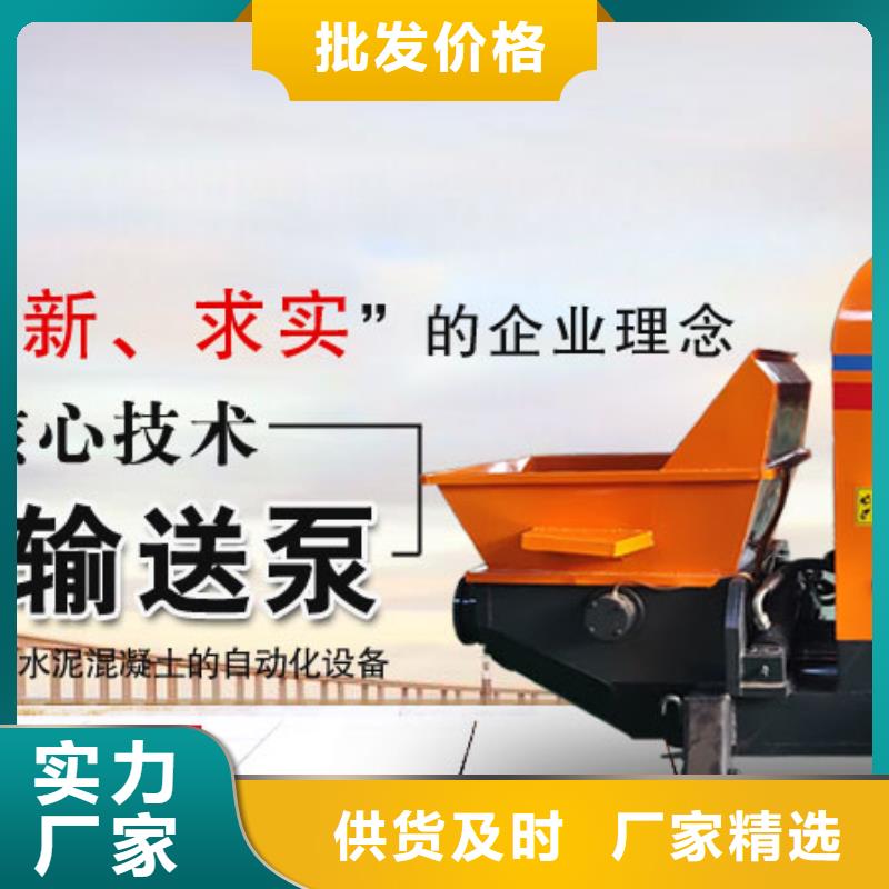 二次构造柱泵小型混凝土输送泵联系厂家