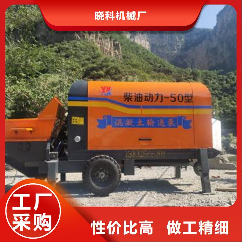 小型混凝土泵陶粒混凝浇筑全新升级品质保障