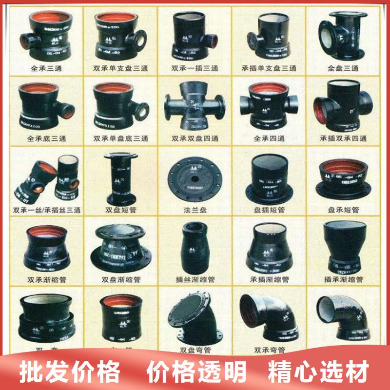 球墨铸铁管,排水球墨铸铁管DN200今日新品