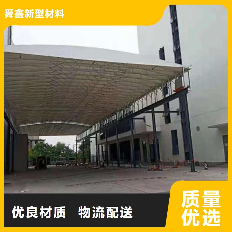 仓储雨棚来厂考察