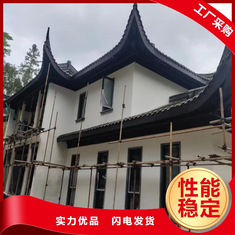 铝合金古建-75mm圆形铝合金雨水管严格把控每一处细节