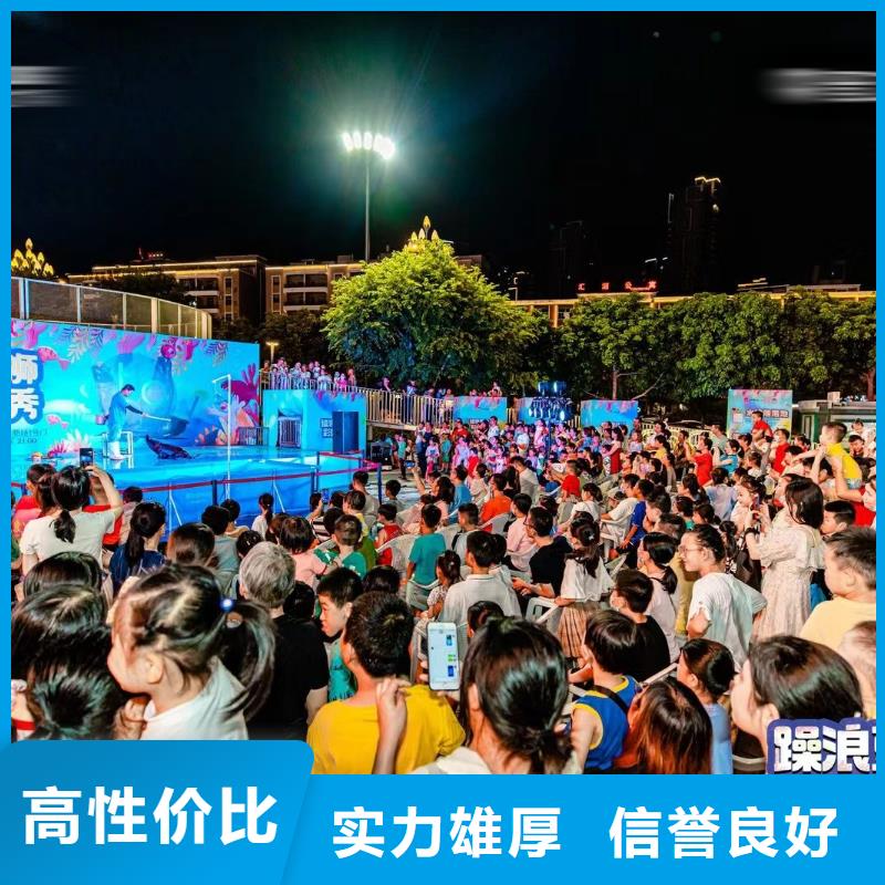 海洋主题动物表演马戏团表演多年行业经验