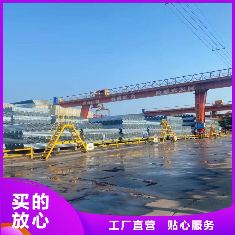 友发镀锌钢管万吨库存