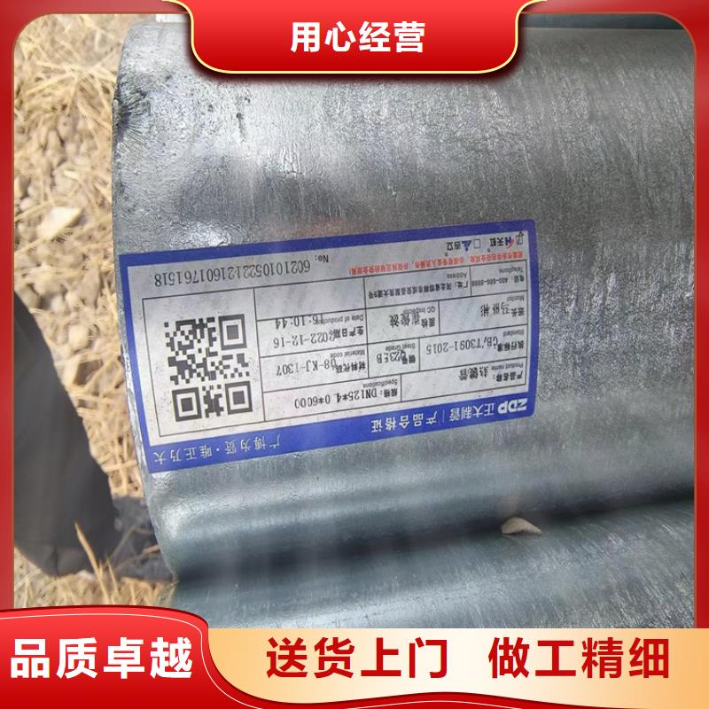 华岐热镀锌管多少钱一米
