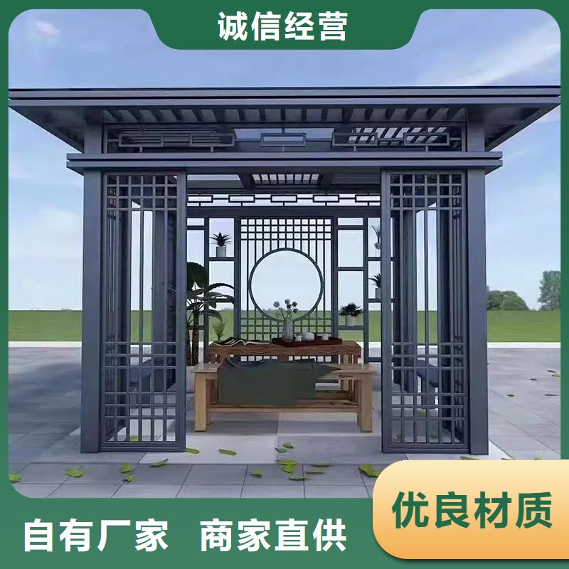 铝代木古建仿古建筑注重细节