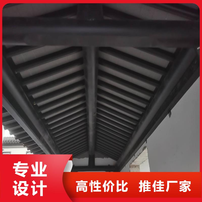 铝代木古建中式复古六角亭出厂严格质检