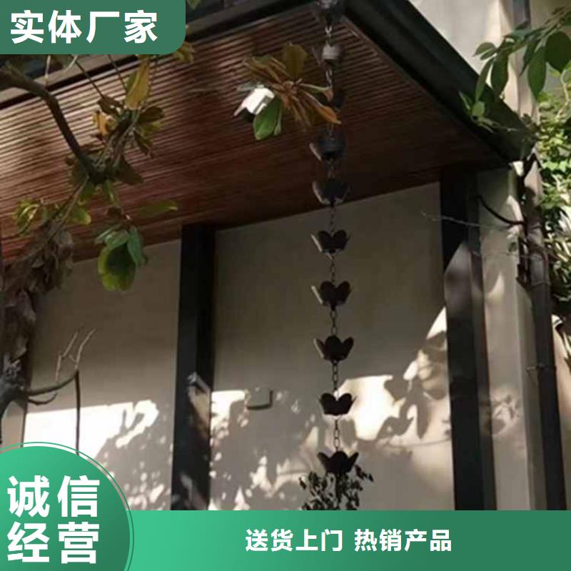 古建亭廊 铝代木古建的图文介绍