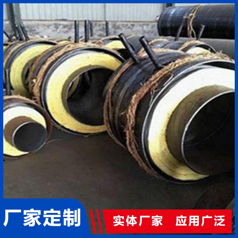 聚氨酯直埋保温管_聚氨酯保温钢管质检合格出厂