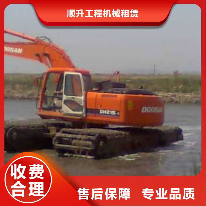 【水上挖掘机租赁租赁水陆挖机精英团队】