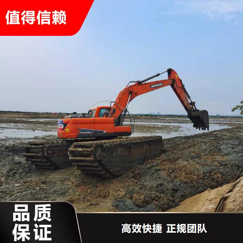 水上挖掘机租赁大小船挖租赁比同行便宜