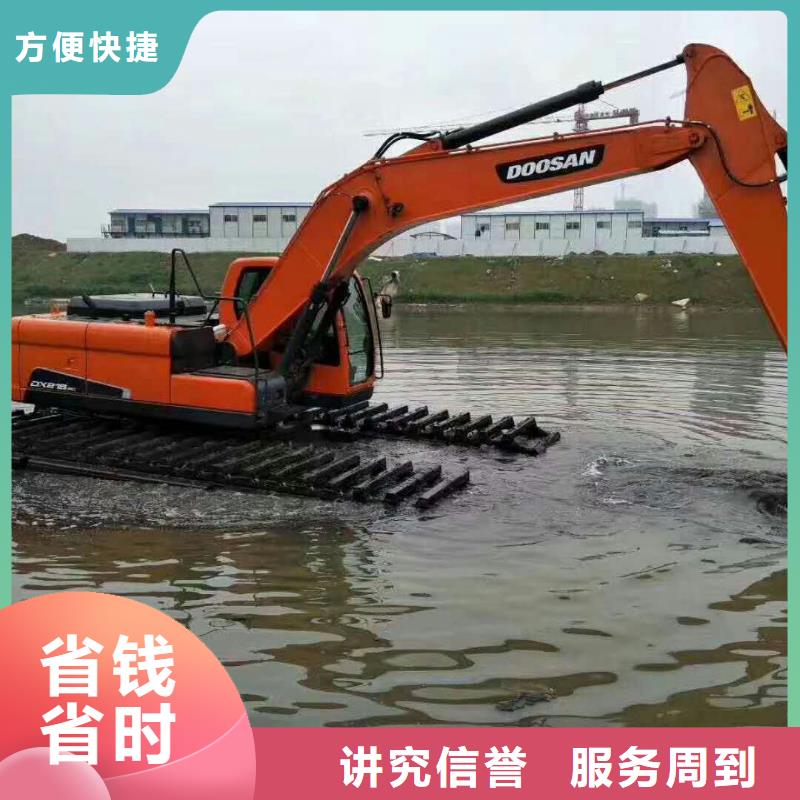 水上挖掘机租赁大小船挖租赁比同行便宜