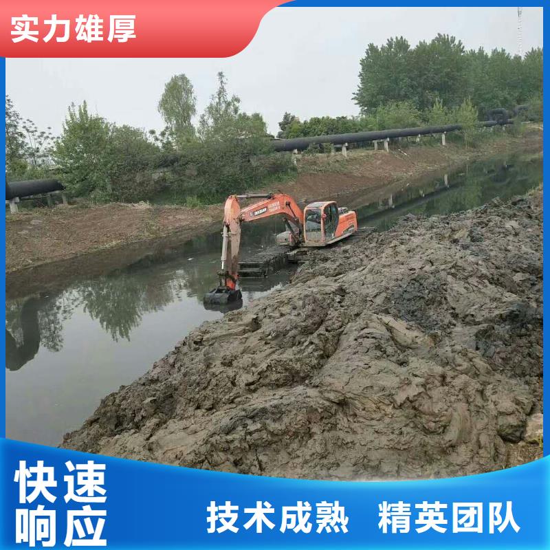 水上挖掘机租赁,租赁湿地挖机省钱省时
