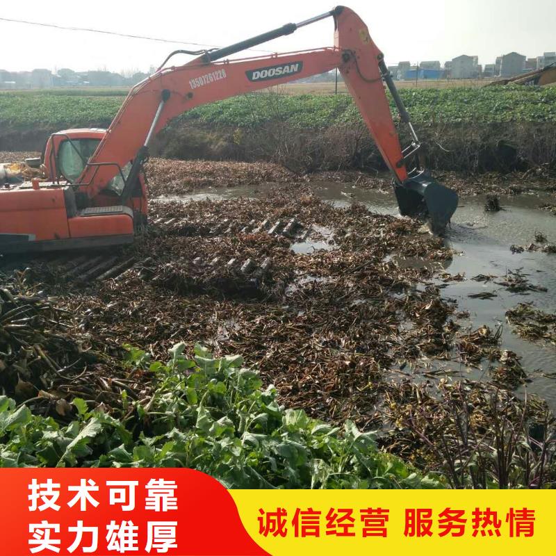 水上挖掘机租赁租赁大小船挖精英团队