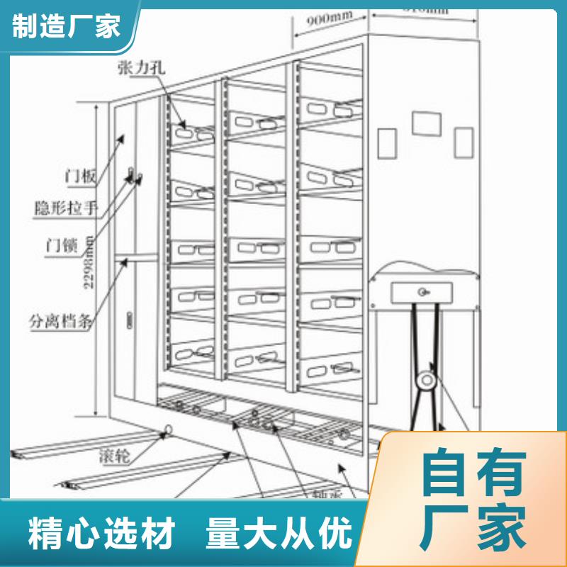 手摇式密集架厂家实体厂家西湖畔厂家