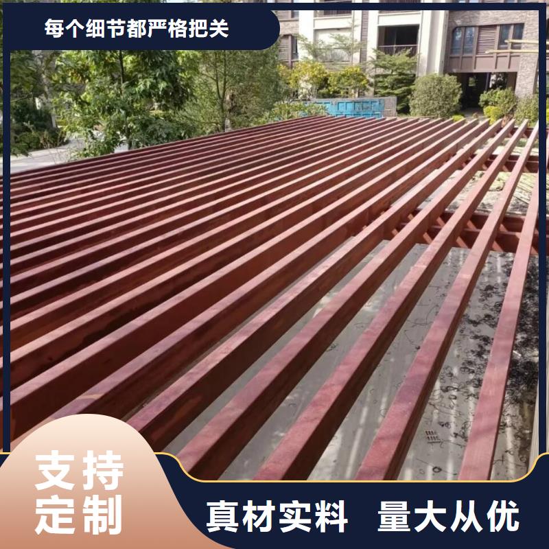 钢结构仿木纹漆，金属面木纹漆，镀锌管木纹漆全包施工价格