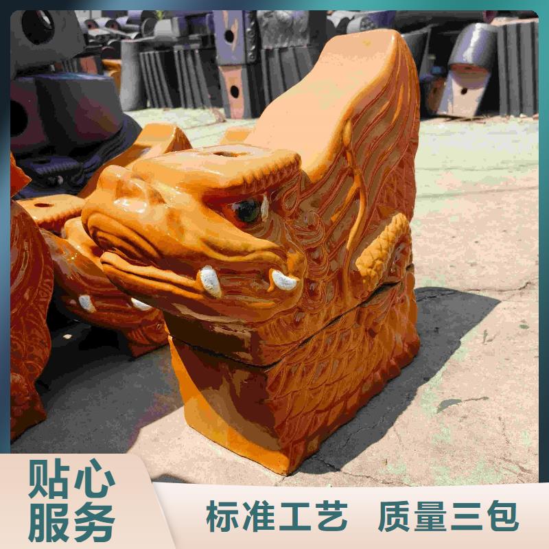 园林琉璃瓦 寺庙筒瓦 古建瓦直销厂家