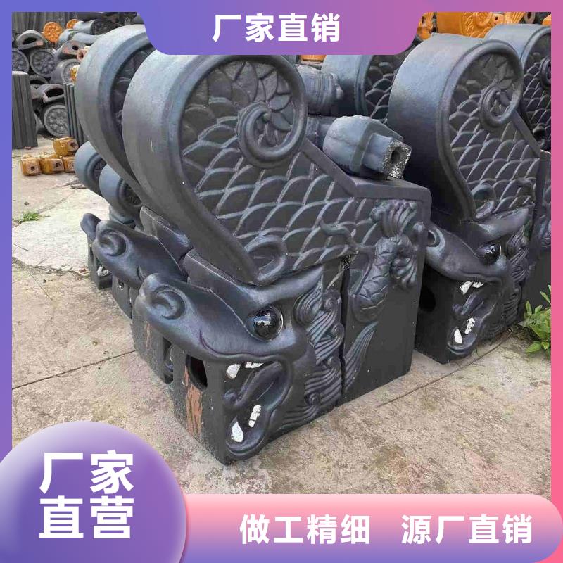 古建滴水瓦 徽派建筑瓦片批发优惠多