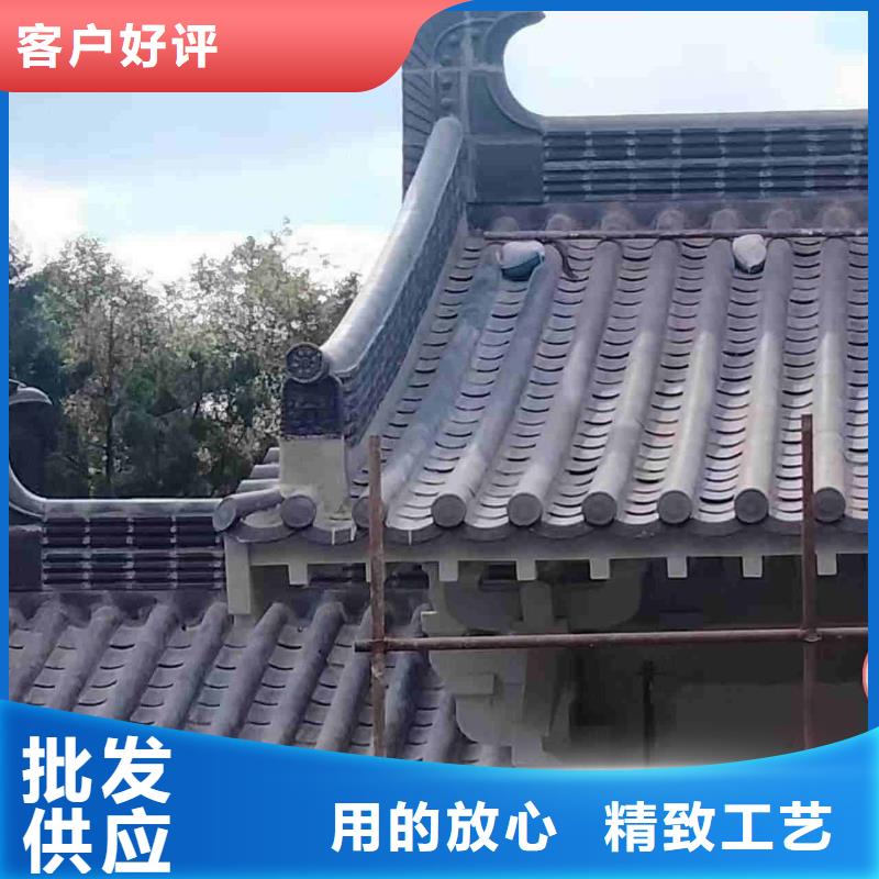 仿古翘脚 古建屋顶瓦片出厂价