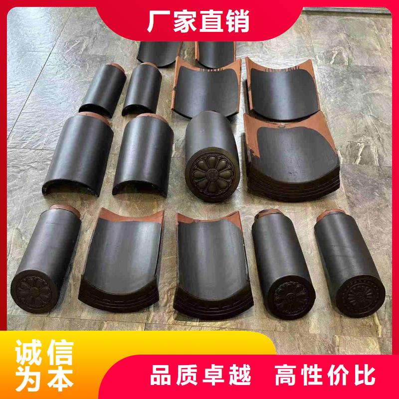 仿古翘脚 古建屋顶瓦片出厂价