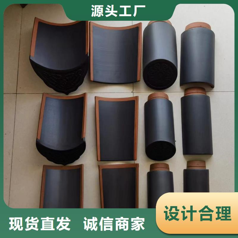 园林琉璃瓦 寺庙筒瓦 古建瓦直销厂家