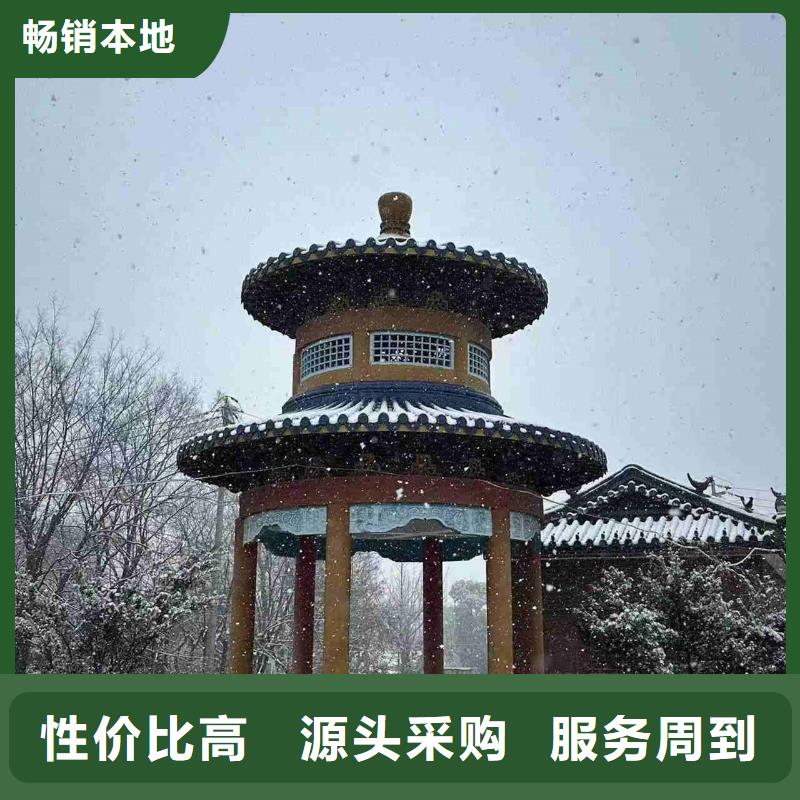 园林琉璃瓦 寺庙筒瓦 古建瓦直销厂家