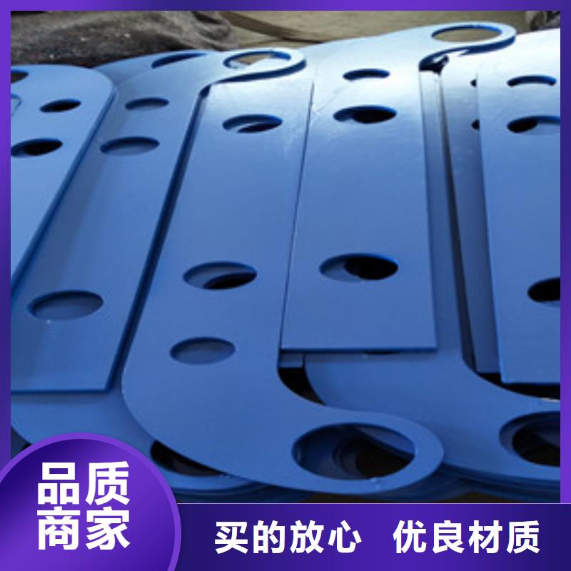 桥梁护栏立柱河堤防撞护栏厂家实力大