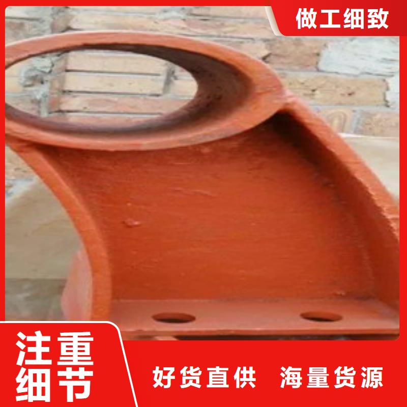 桥梁护栏立柱_公路防撞护栏源头厂源头货