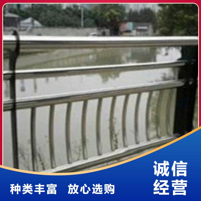 不锈钢复合管护栏立柱桥梁防撞护栏大量现货