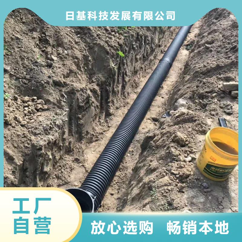 HDPE双壁波纹管,HDPE中空壁缠绕管商家
