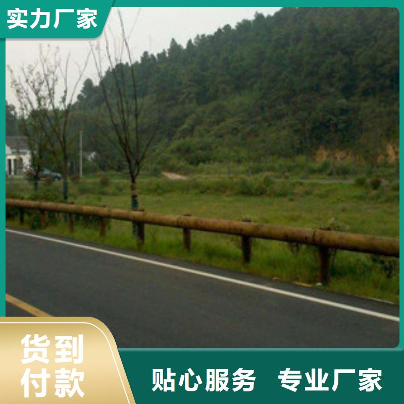 【钢背木护栏】防撞护栏厂家直销放心_飞龙金属材料(东营市分公司)
