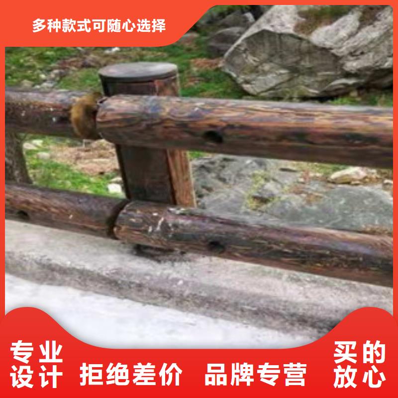 钢背木护栏桥梁防撞护栏主推产品