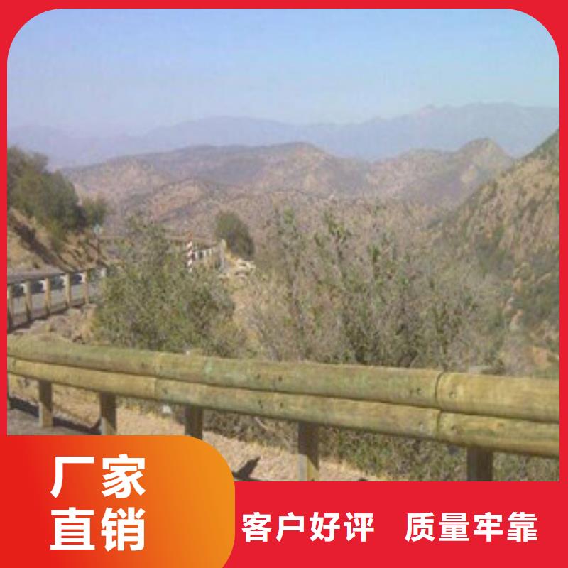 【钢背木护栏】防撞护栏厂家直销放心_飞龙金属材料(东营市分公司)