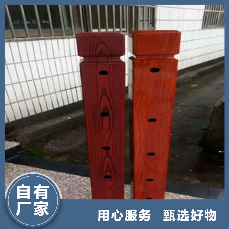 钢背木护栏_桥梁灯光护栏实拍展现