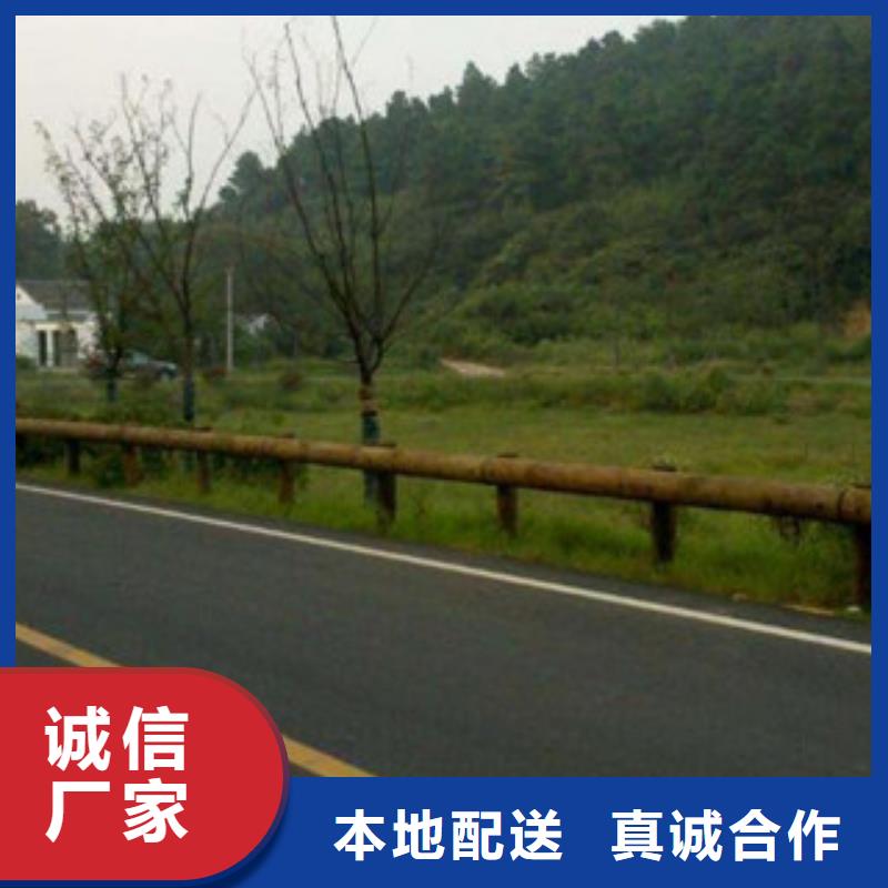 【钢背木护栏】-桥梁灯光护栏工期短发货快