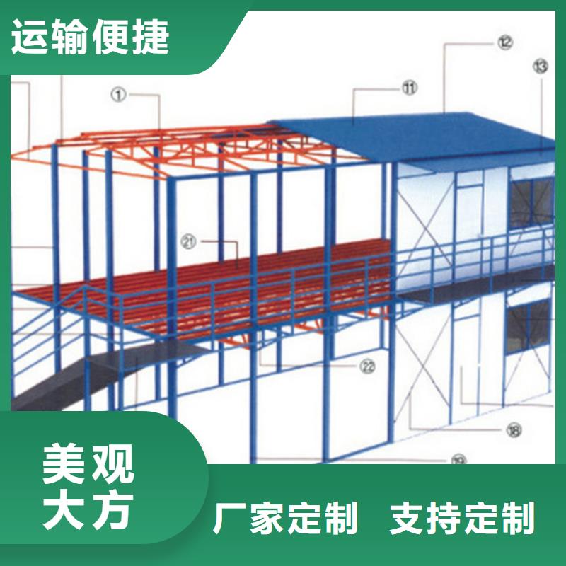 鄂尔多斯市工地集装箱房多种款式活动房定做